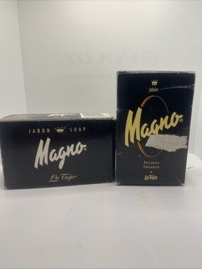 Vintage Magno La Toja S.A. Soap 1970s 1980s Made In Spain Box LOT OF 2 NEW RARE